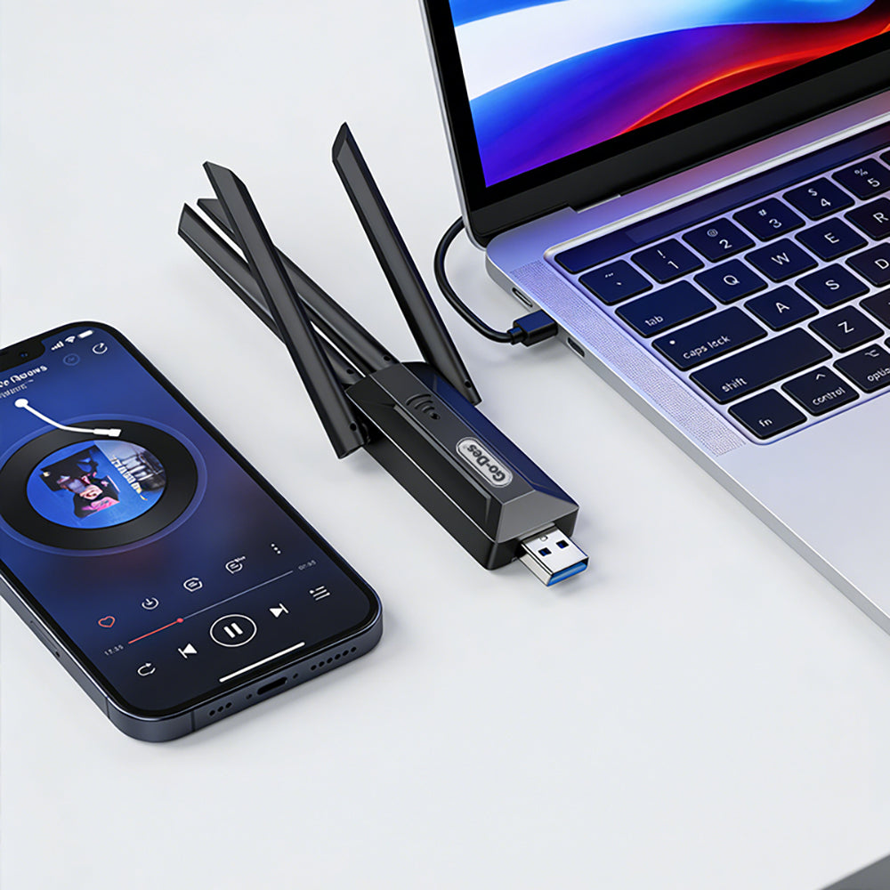 Go-Des GD-WPS017 Wi-Fi USB Adaptörü 1200Mbps