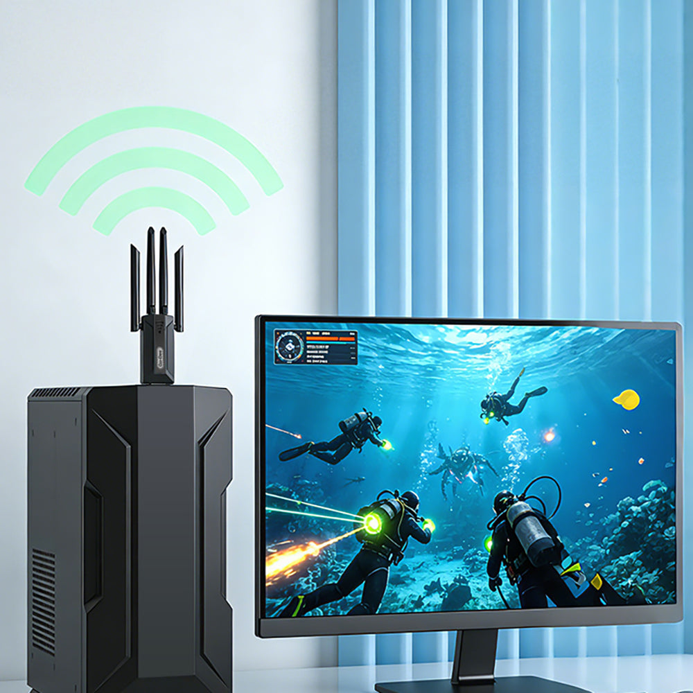 Go-Des GD-WPS017 Wi-Fi USB Adaptörü 1200Mbps