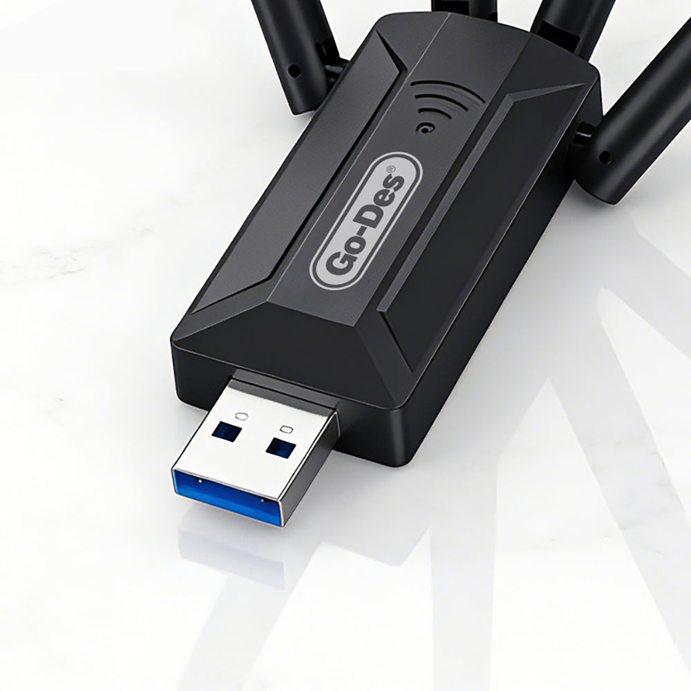 Go-Des GD-WPS017 Wi-Fi USB Adaptörü 1200Mbps