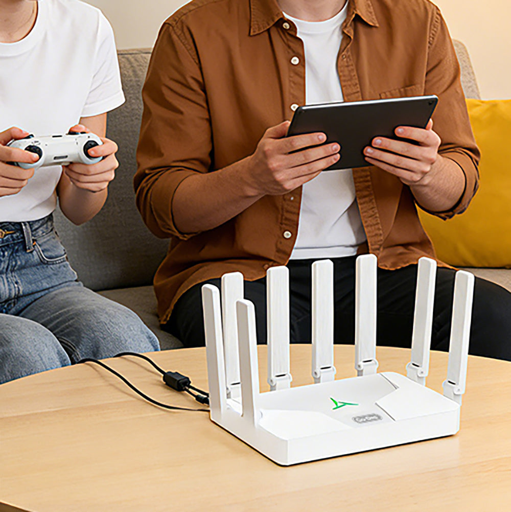 Go Des GD-WPS018 1200m 8 Antenli 5GHz WiFi Sinyal Güçlendirici Router