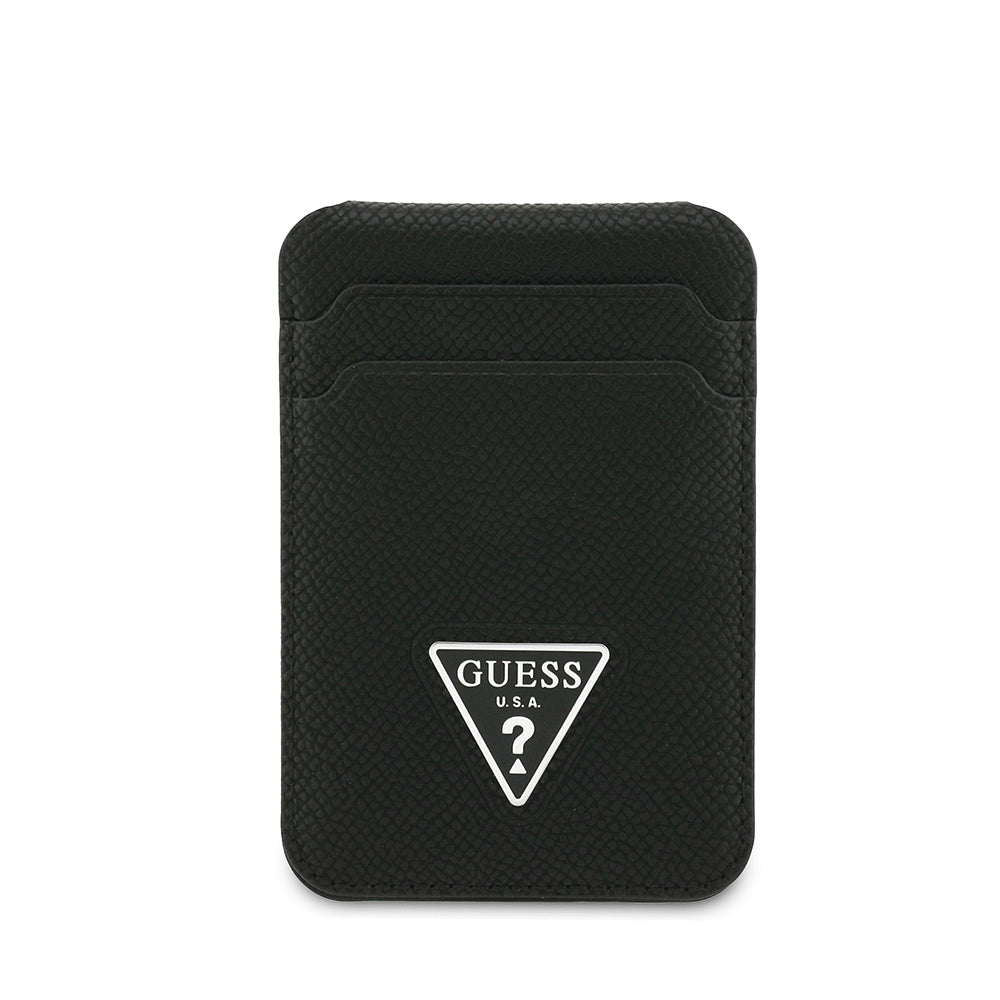 Guess Orijinal Lisanslı 2 Hazneli Üçgen Logolu Standlı Magnetik Kartlık