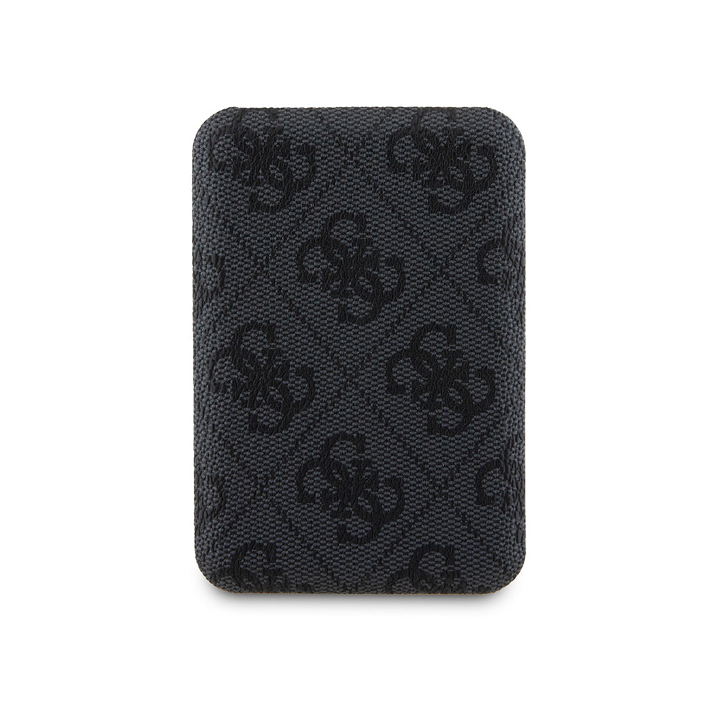 Guess Orijinal Lisanslı Dijital Led Göstergeli PU Deri 4G Desenli Metal Yazı Logolu Powerbank 5000mAh 15W