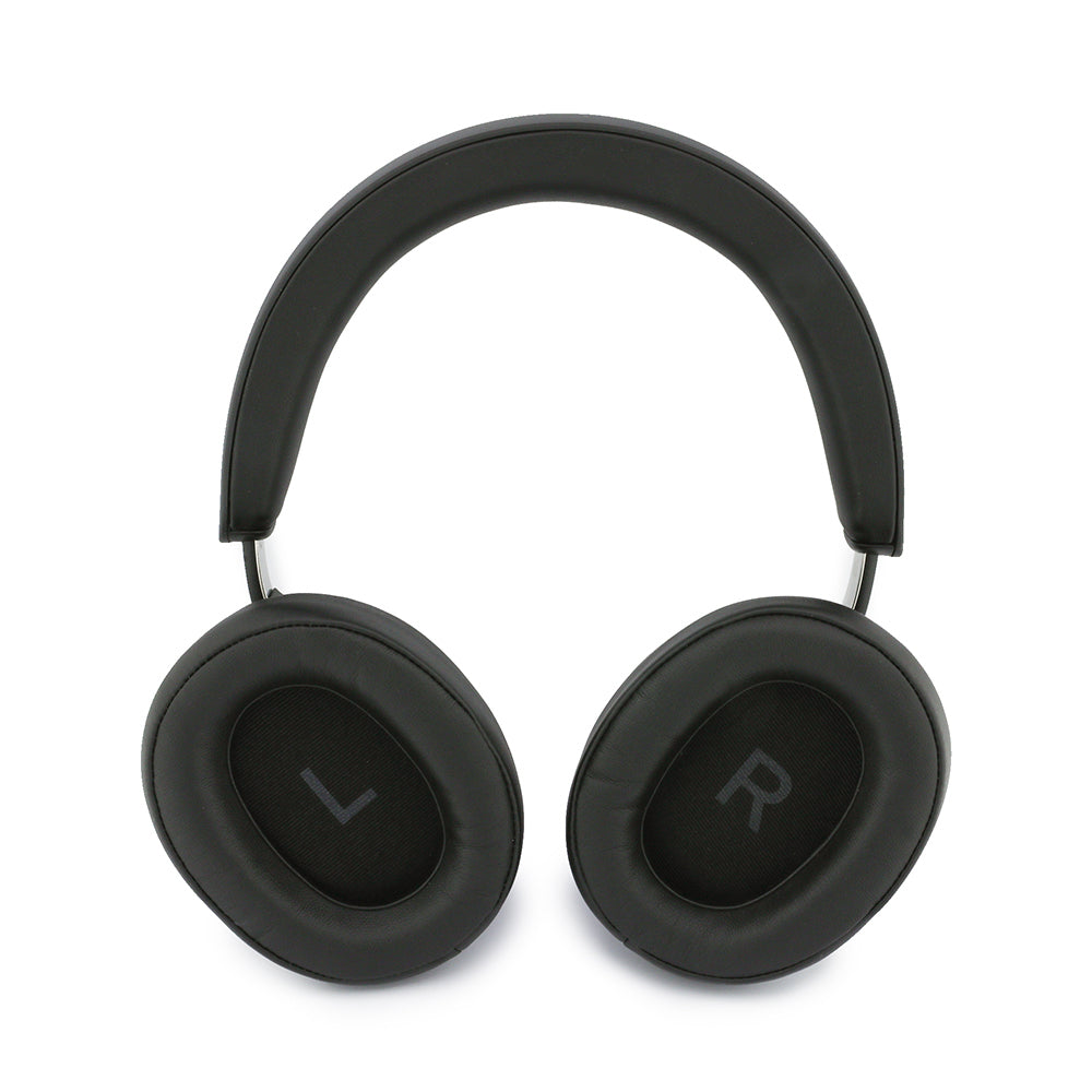 Guess Orijinal Lisanslı ENC PU 4G Desenli Üçgen Logolu Kulak Üstü Bluetooth Kulaklık