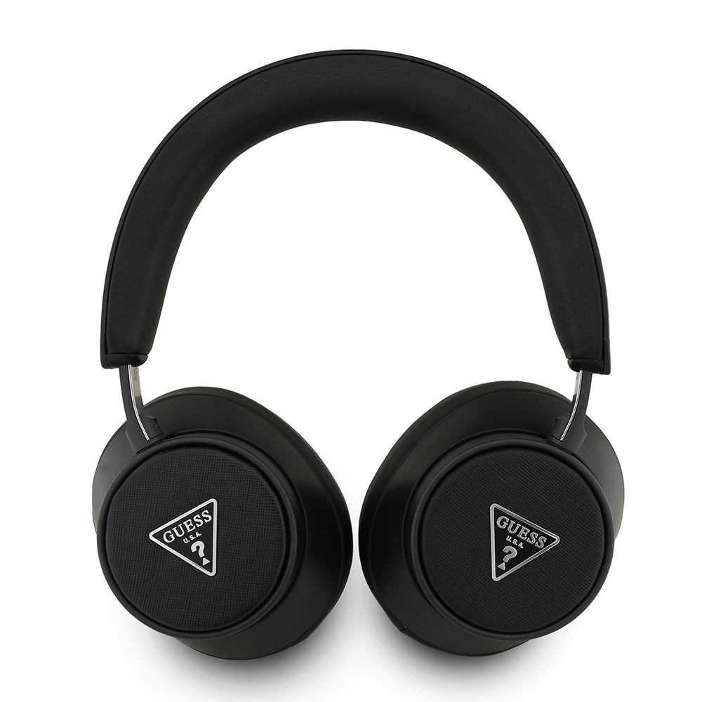 Guess Orijinal Lisanslı ENC Üçgen Logolu Saffiano Kulak Üstü Bluetooth Kulaklık