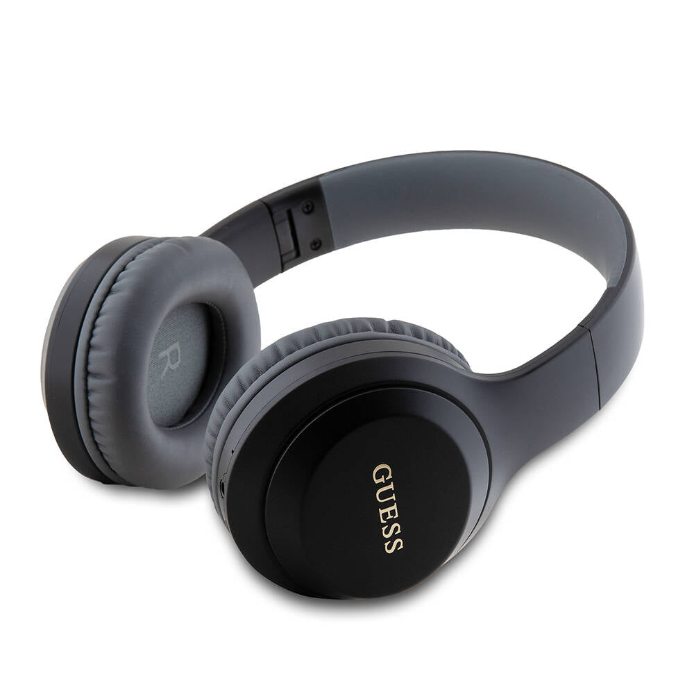 Guess Orijinal Lisanslı Katlanabilir Ayarlanabilir Metal Klasik Logolu Kulak Üstü Bluetooth Kulaklık
