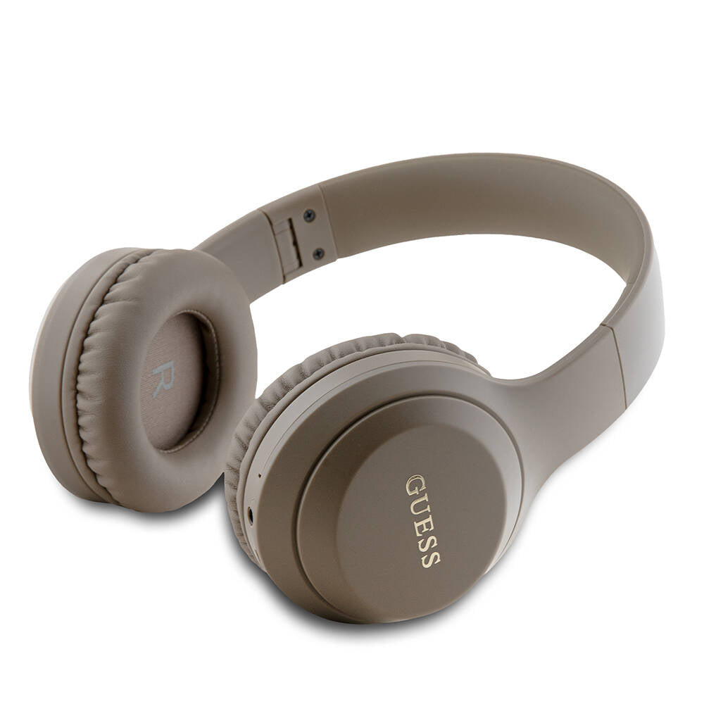Guess Orijinal Lisanslı Katlanabilir Ayarlanabilir Metal Klasik Logolu Kulak Üstü Bluetooth Kulaklık