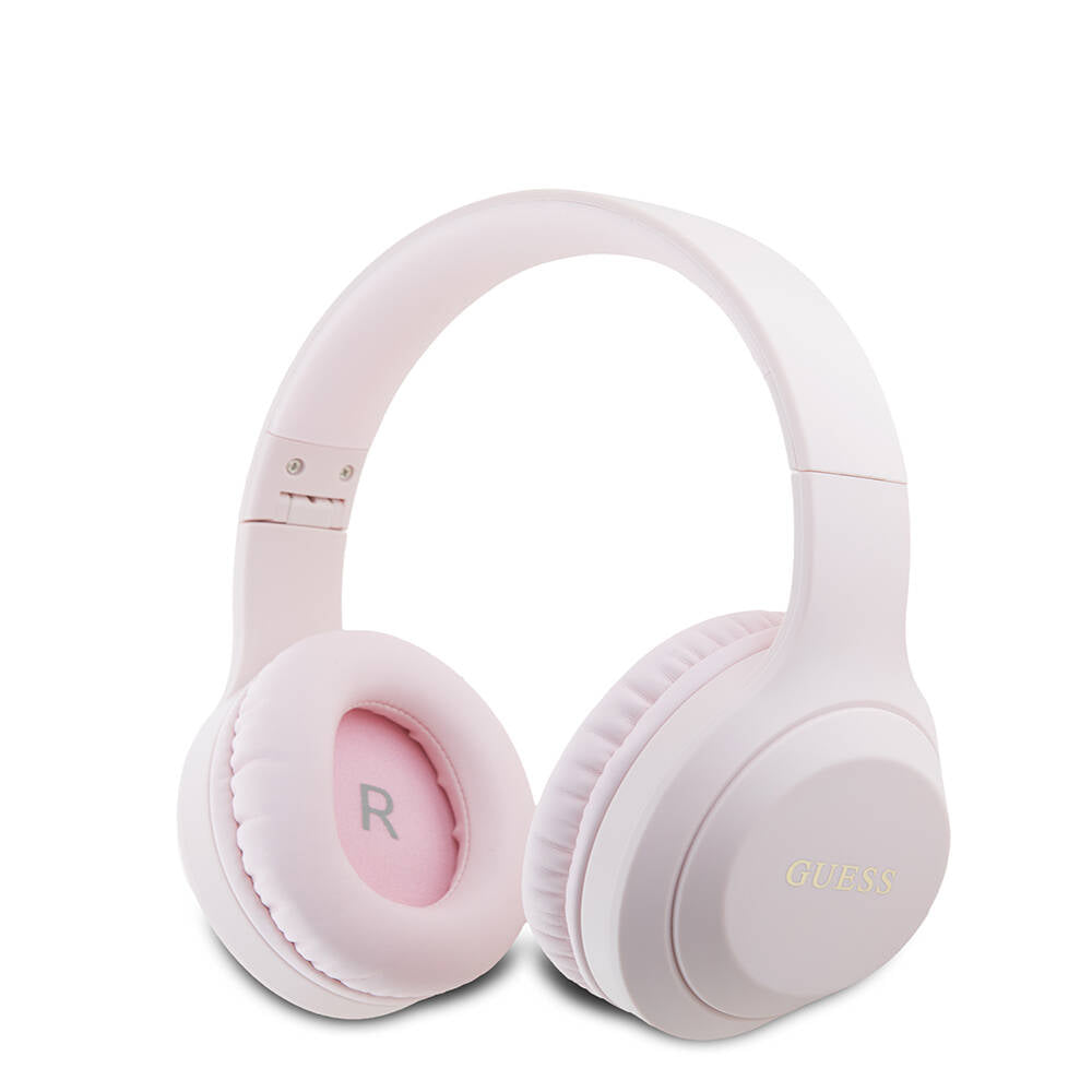 Guess Orijinal Lisanslı Katlanabilir Ayarlanabilir Metal Klasik Logolu Kulak Üstü Bluetooth Kulaklık