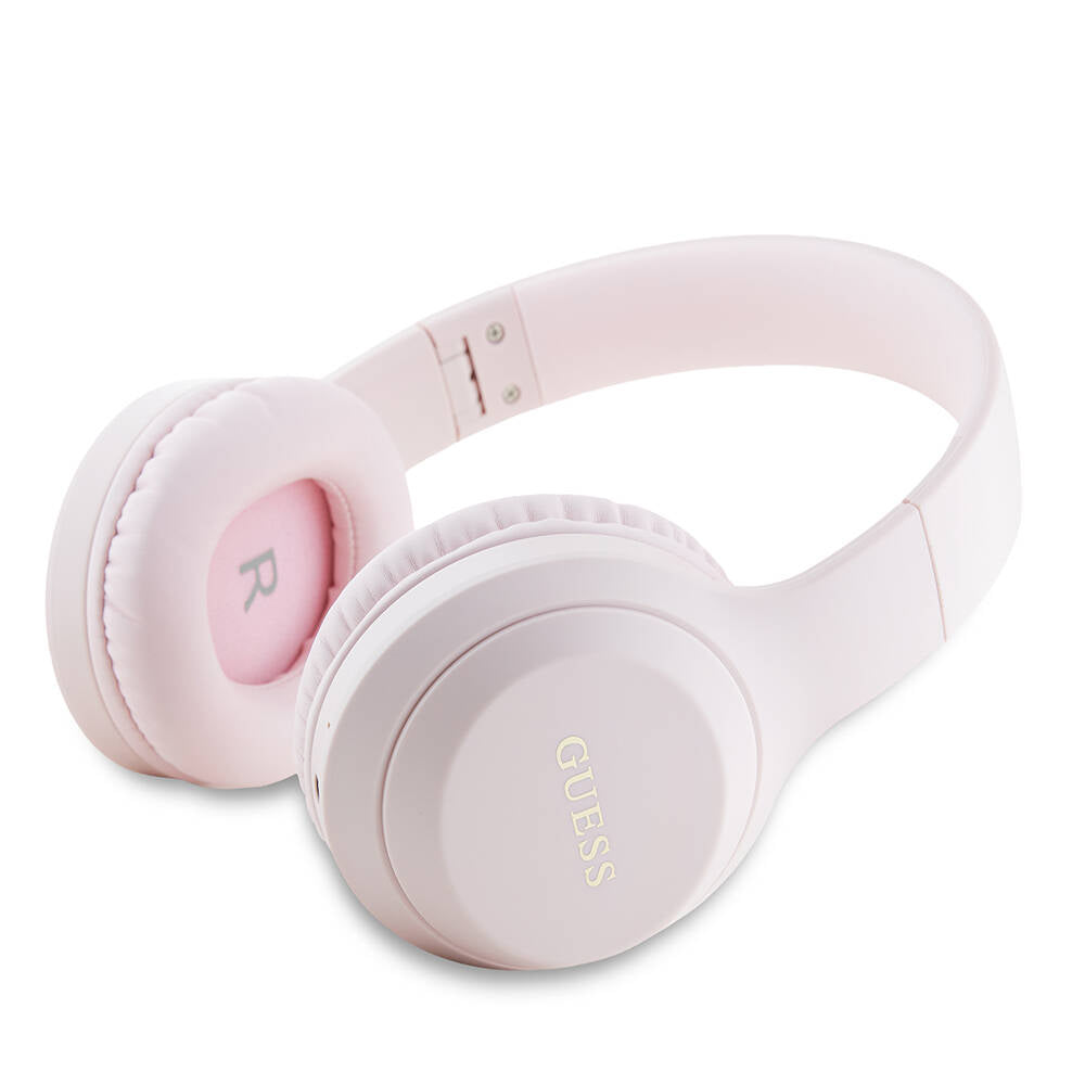 Guess Orijinal Lisanslı Katlanabilir Ayarlanabilir Metal Klasik Logolu Kulak Üstü Bluetooth Kulaklık