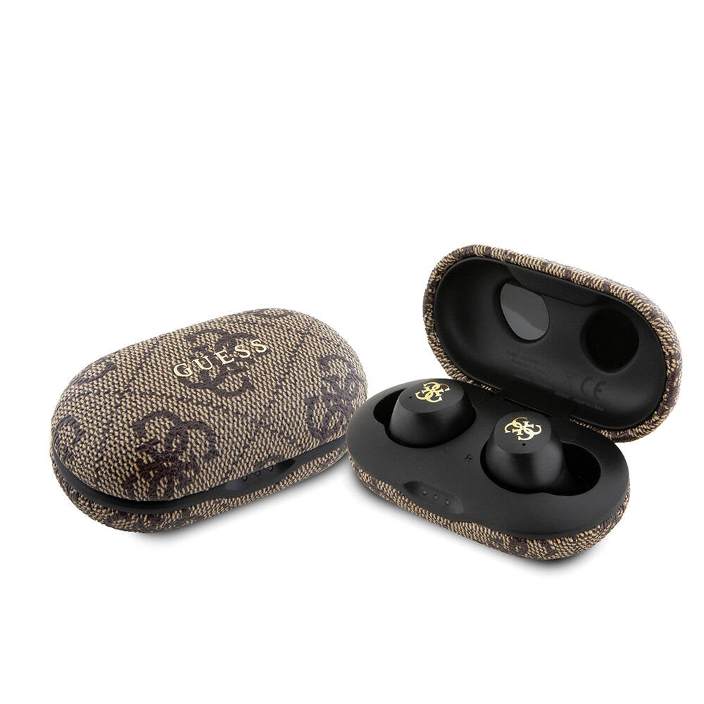 Guess Orijinal Lisanslı Klasik Metal Yazı Logolu TWS Kulak İçi Bluetooth Kulaklık