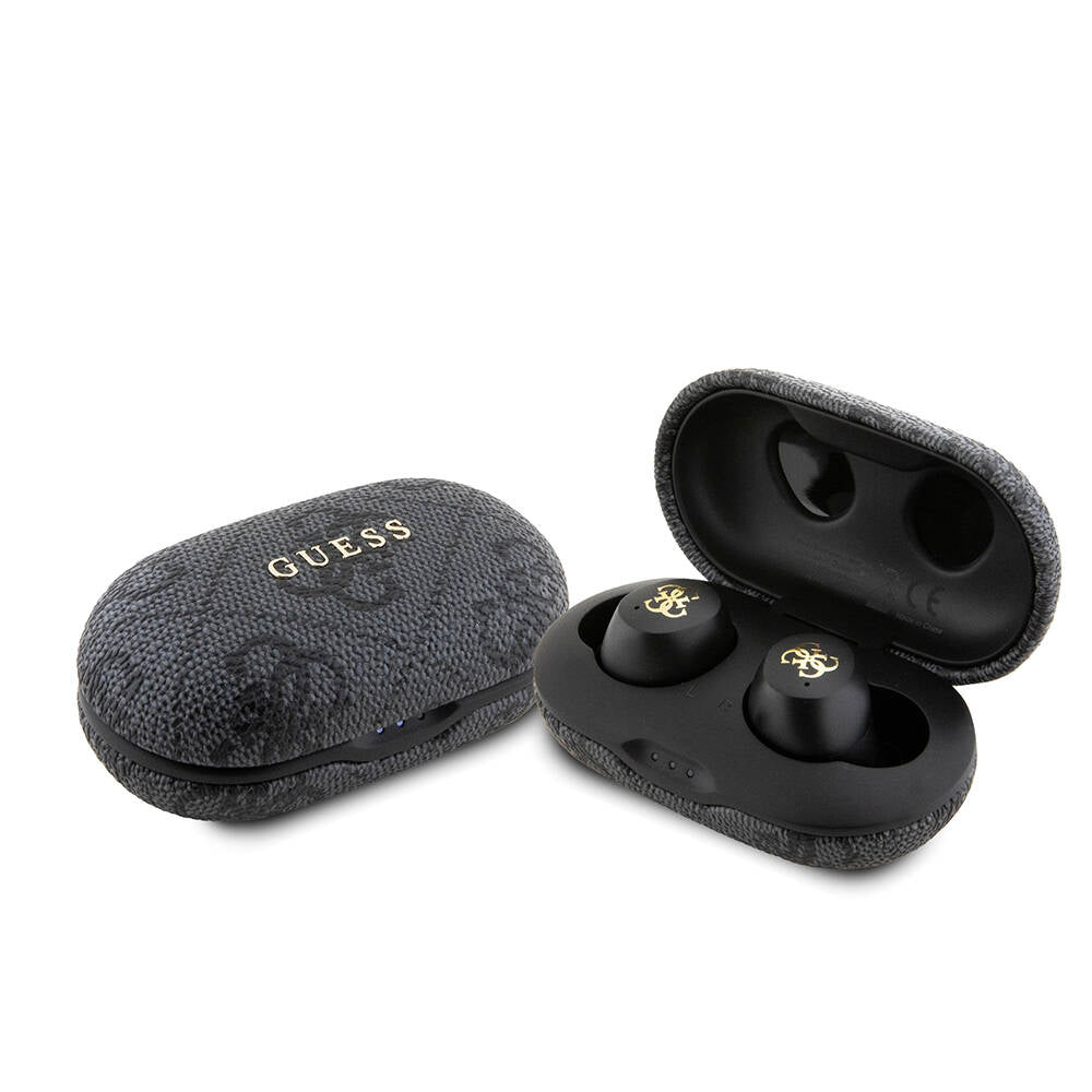 Guess Orijinal Lisanslı Klasik Metal Yazı Logolu TWS Kulak İçi Bluetooth Kulaklık