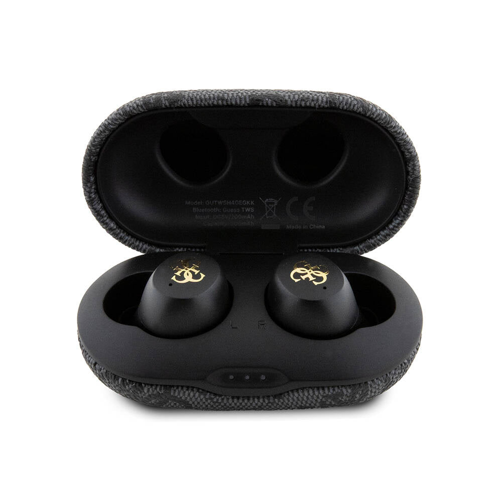 Guess Orijinal Lisanslı Klasik Metal Yazı Logolu TWS Kulak İçi Bluetooth Kulaklık