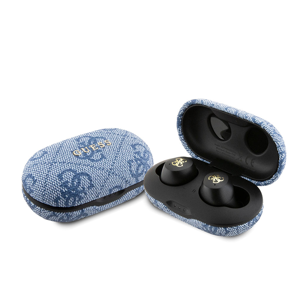 Guess Orijinal Lisanslı Klasik Metal Yazı Logolu TWS Kulak İçi Bluetooth Kulaklık