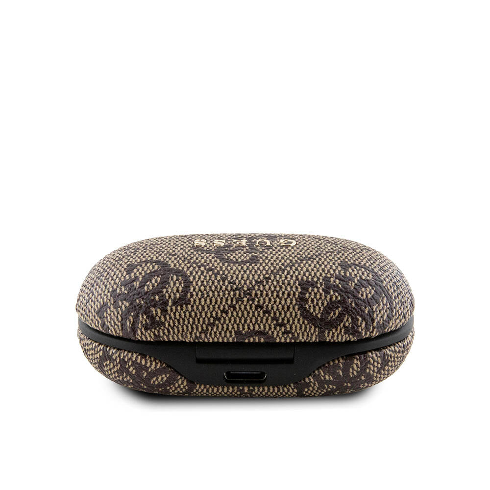 Guess Orijinal Lisanslı Klasik Metal Yazı Logolu TWS Kulak İçi Bluetooth Kulaklık