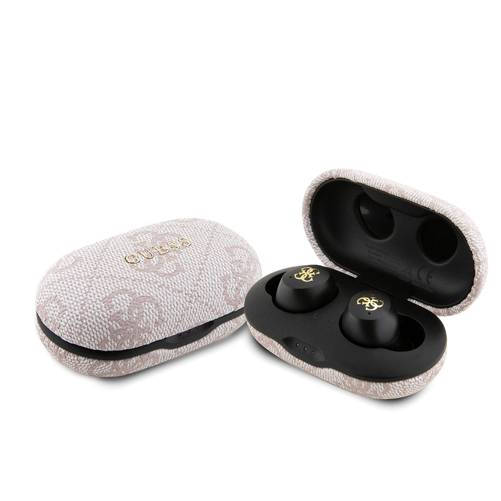 Guess Orijinal Lisanslı Klasik Metal Yazı Logolu TWS Kulak İçi Bluetooth Kulaklık