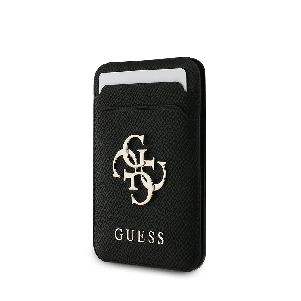 Guess Orijinal Lisanslı Metal Büyük 4G ve Yazı Logolu Standlı Magnetik Kartlık