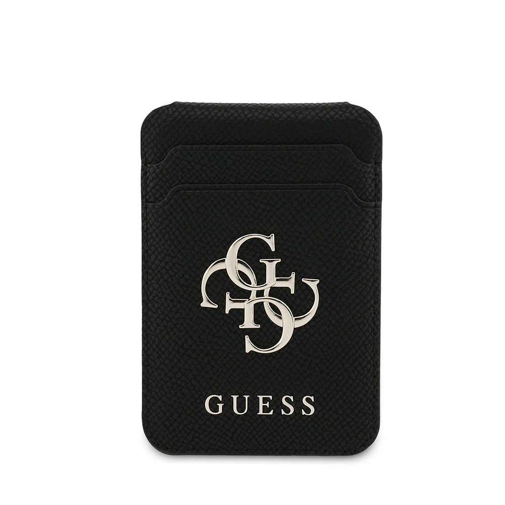 Guess Orijinal Lisanslı Metal Büyük 4G ve Yazı Logolu Standlı Magnetik Kartlık