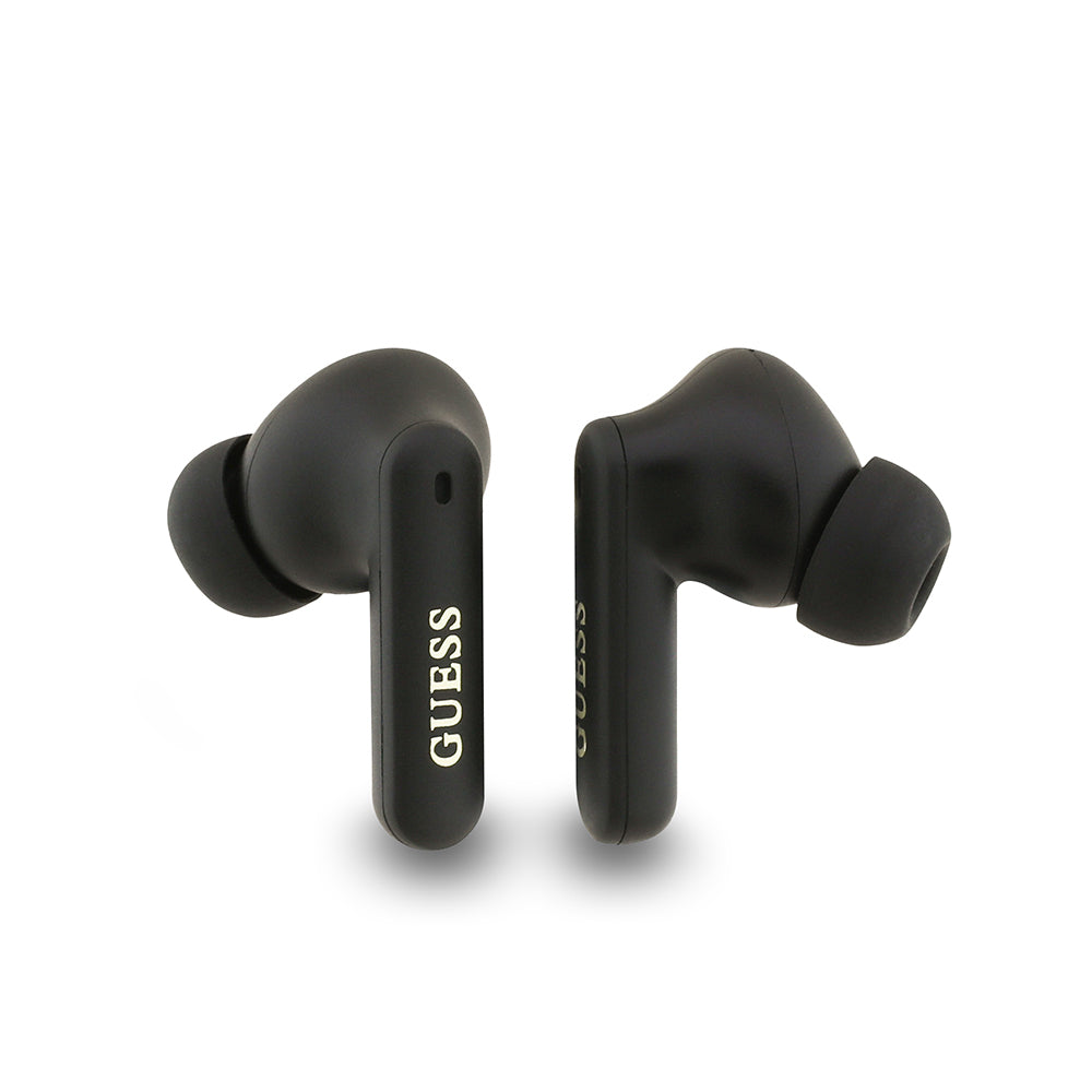 Guess Orijinal Lisanslı PU 4G Desenli Klasik Metal Yazı Logolu TWS Kulak İçi Bluetooth Kulaklık