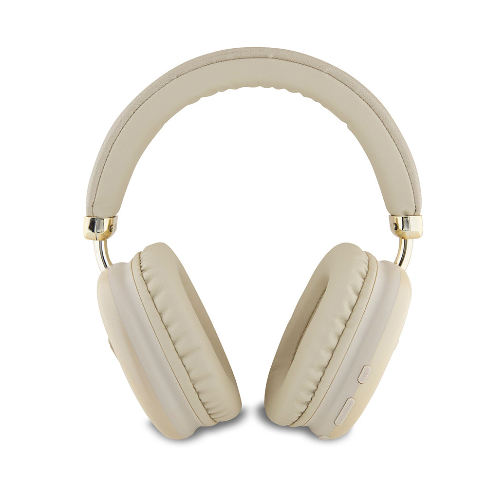 Guess Orijinal Lisanslı PU Üçgen Logolu Kulak Üstü Bluetooth Kulaklık