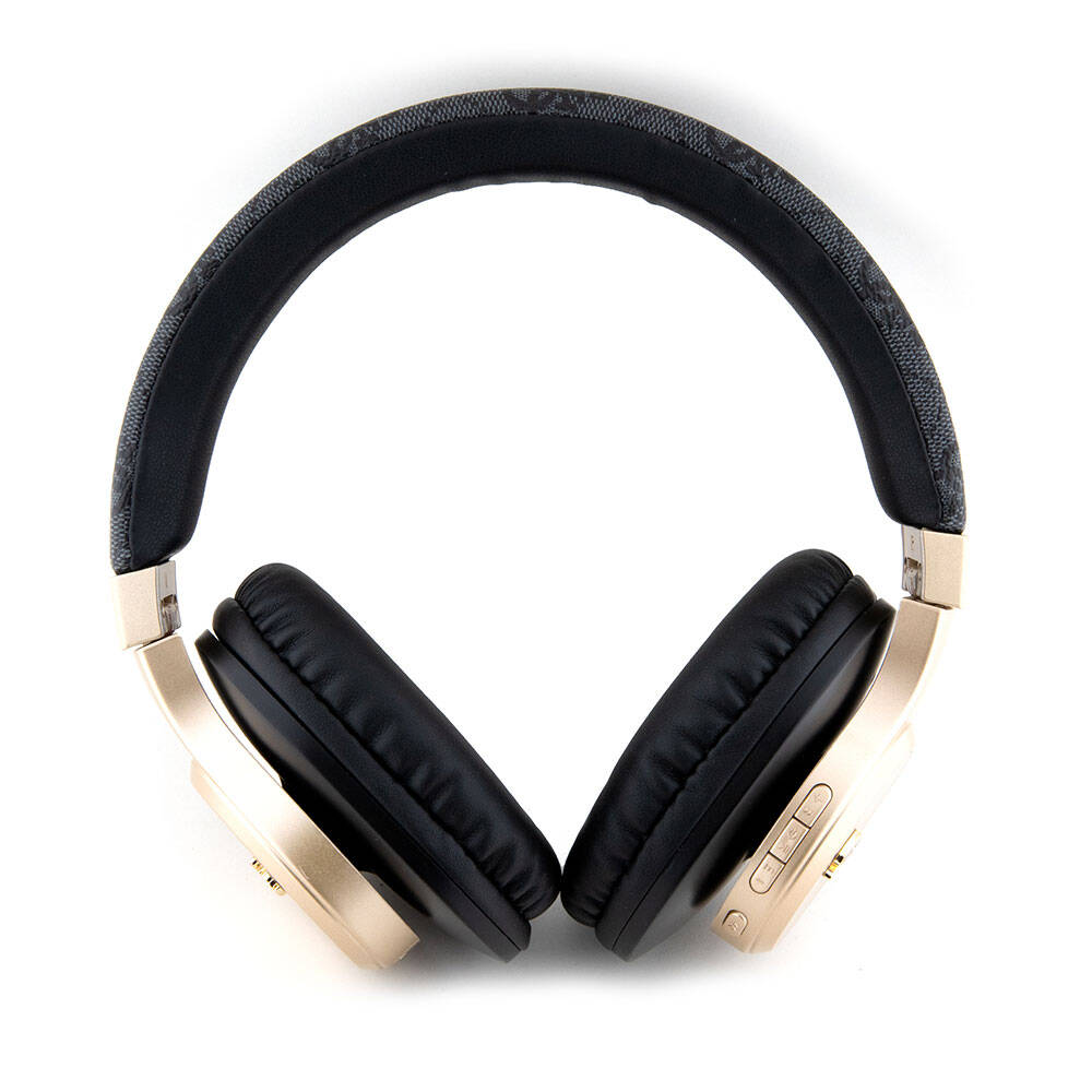 Guess Orijinal Lisanslı Script Gold Serisi Metal Yazı Logolu 4G Desenli Bluetooth Kulaklık