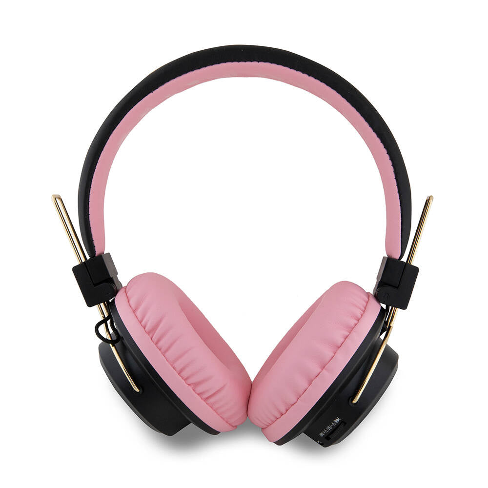 Hello Kitty Orijinal Lisanslı Ayarlanabilir Metal Kitty Logolu Yuvarlak Bluetooth 5.3 Kulaklık