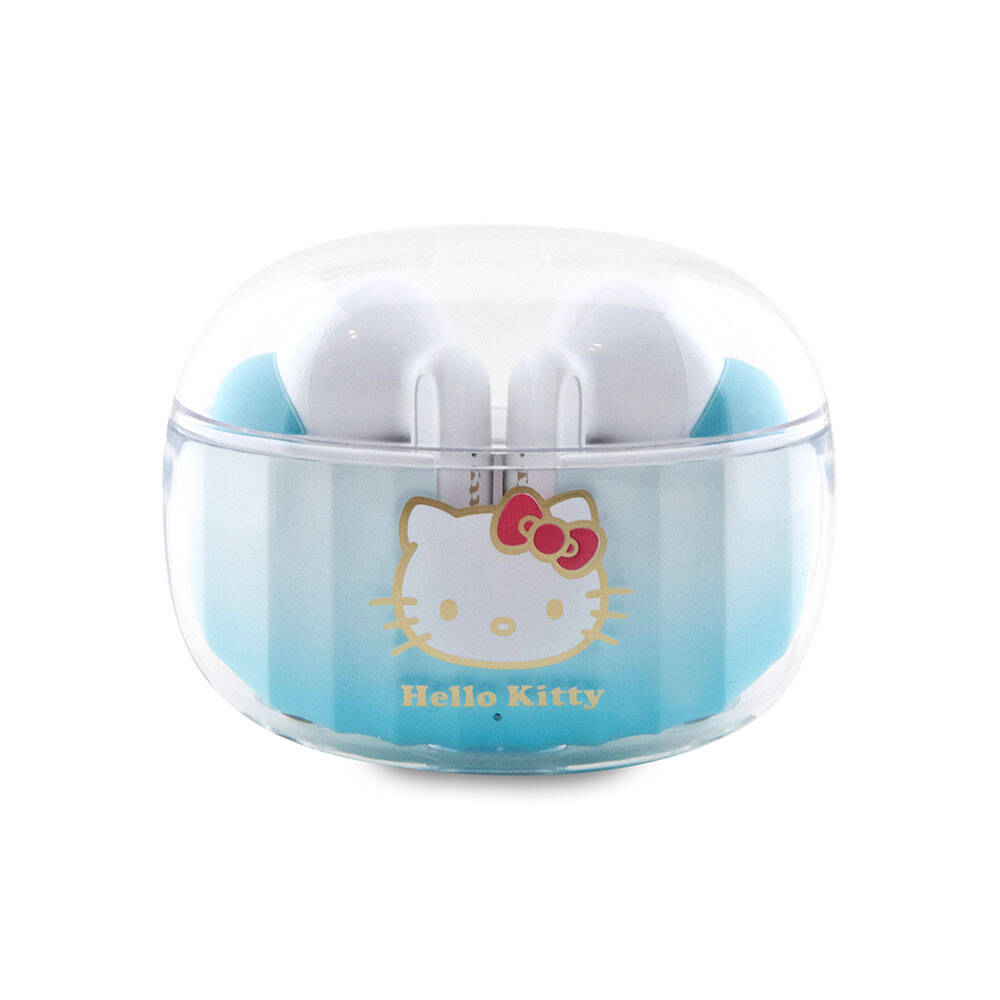 Hello Kitty Orijinal Lisanslı Renk Geçişli Tasarım Elektroplating Logolu TWS Bluetooth Kulaklık