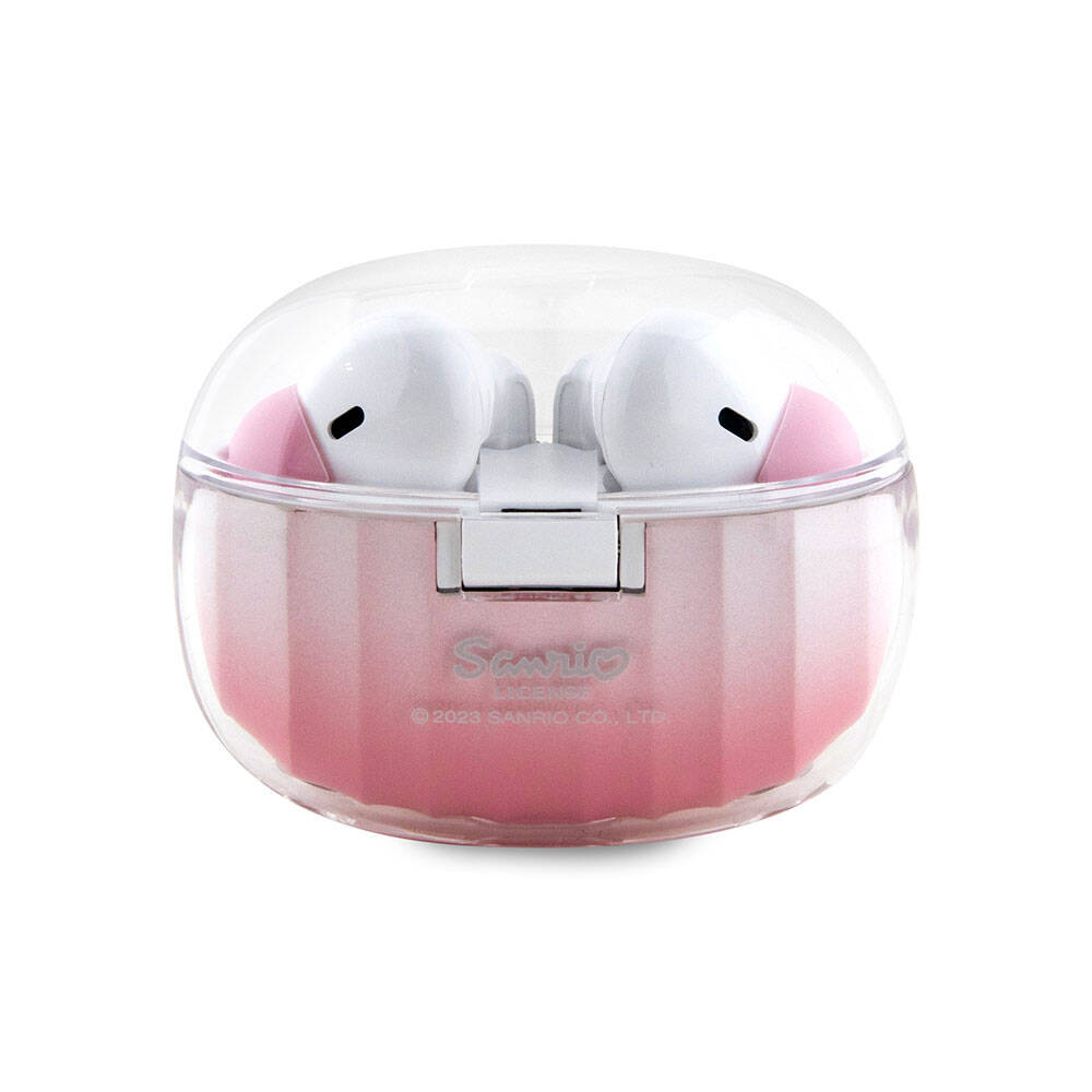 Hello Kitty Orijinal Lisanslı Renk Geçişli Tasarım Elektroplating Logolu TWS Bluetooth Kulaklık