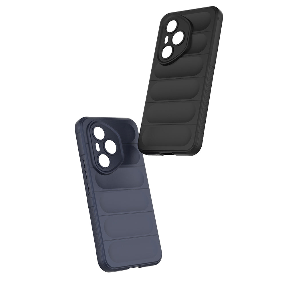 Honor 400 Pro Kılıf Esnek TPU Oyuklu Arka Yüzey Tasarımlı Zore Etnik Silikon Kılıf