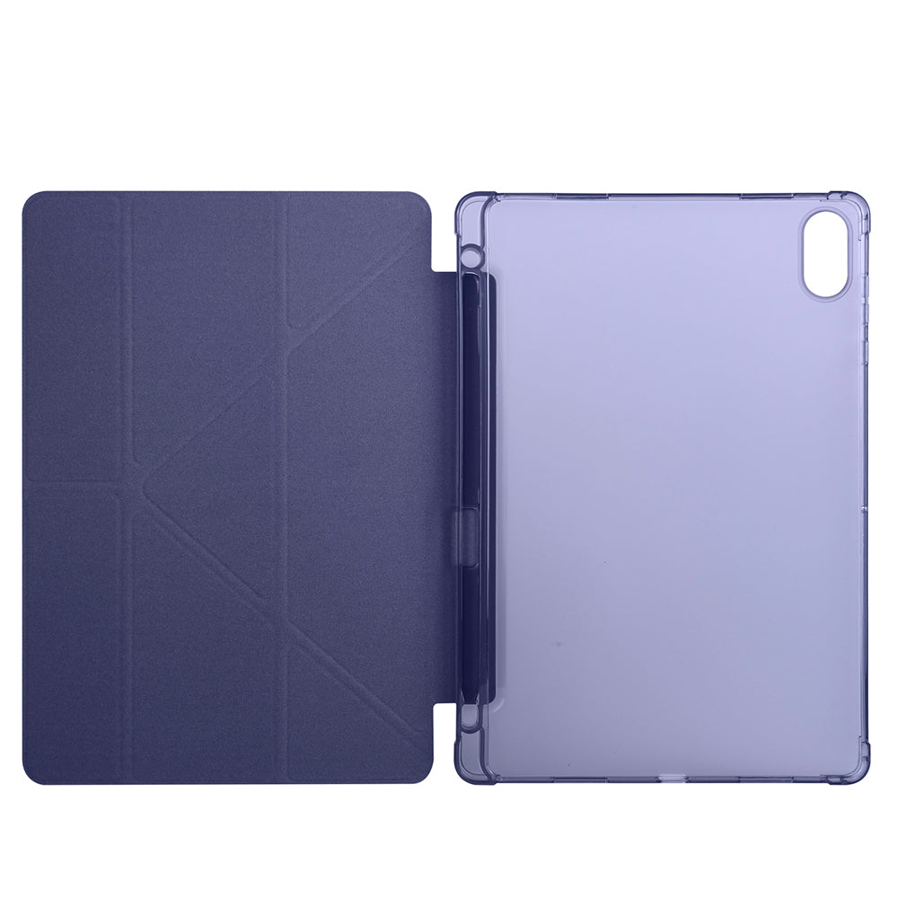 Honor Pad X8A Kılıf Zore Tri Folding Kalem Bölmeli Standlı Kılıf