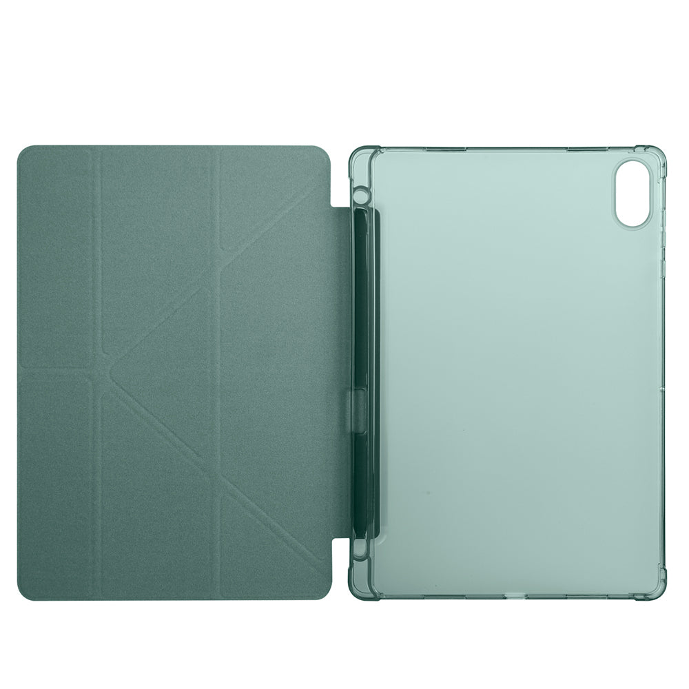 Honor Pad X8A Kılıf Zore Tri Folding Kalem Bölmeli Standlı Kılıf