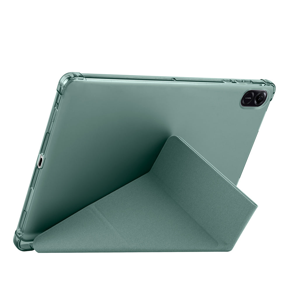 Honor Pad X8A Kılıf Zore Tri Folding Kalem Bölmeli Standlı Kılıf