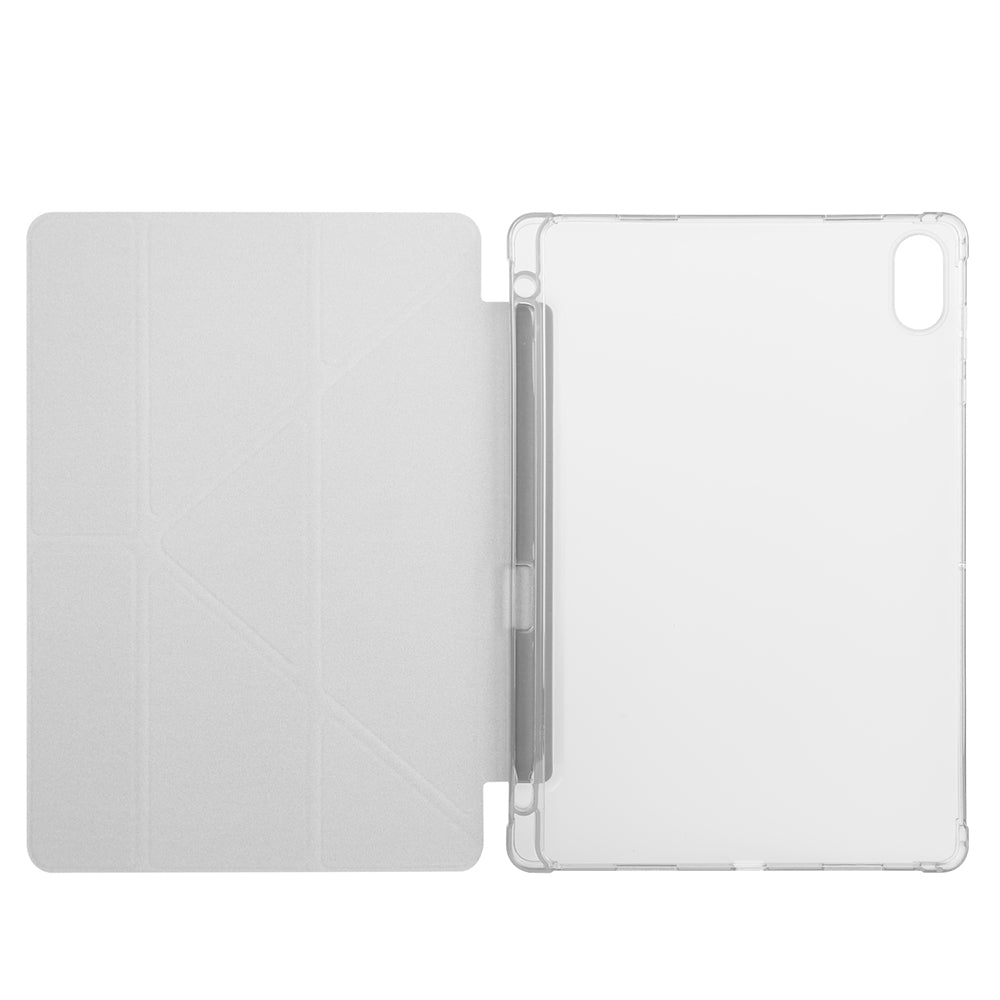Honor Pad X8A Kılıf Zore Tri Folding Kalem Bölmeli Standlı Kılıf