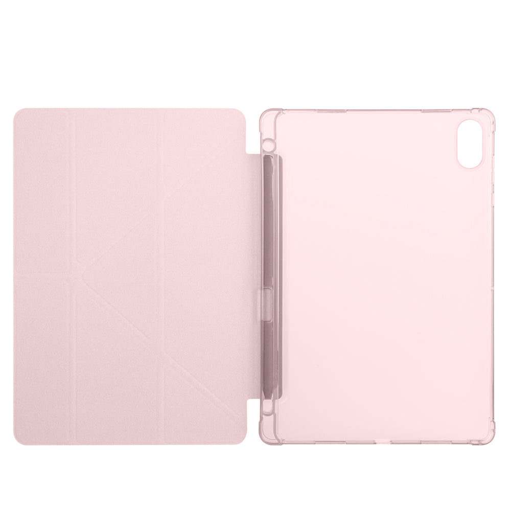 Honor Pad X8A Kılıf Zore Tri Folding Kalem Bölmeli Standlı Kılıf