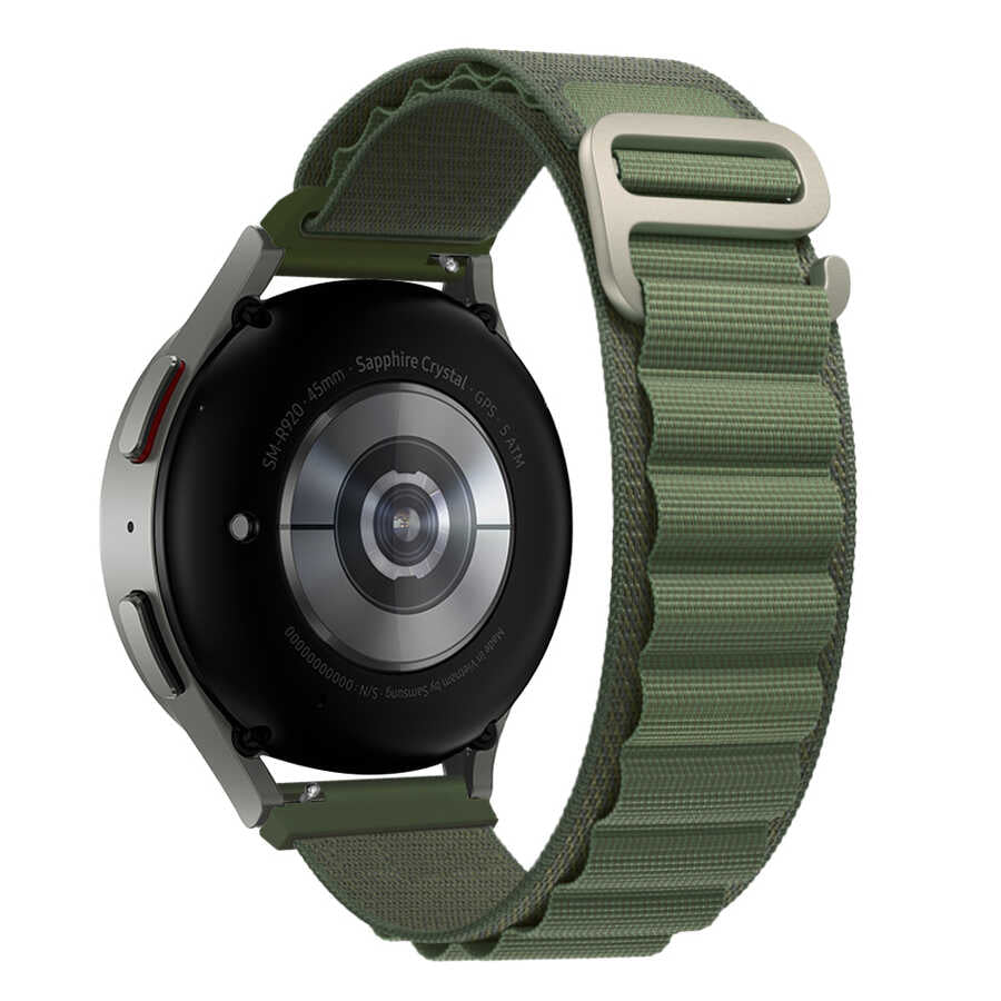 Huawei GT2 42mm Zore KRD-74 20mm Hasır Kordon