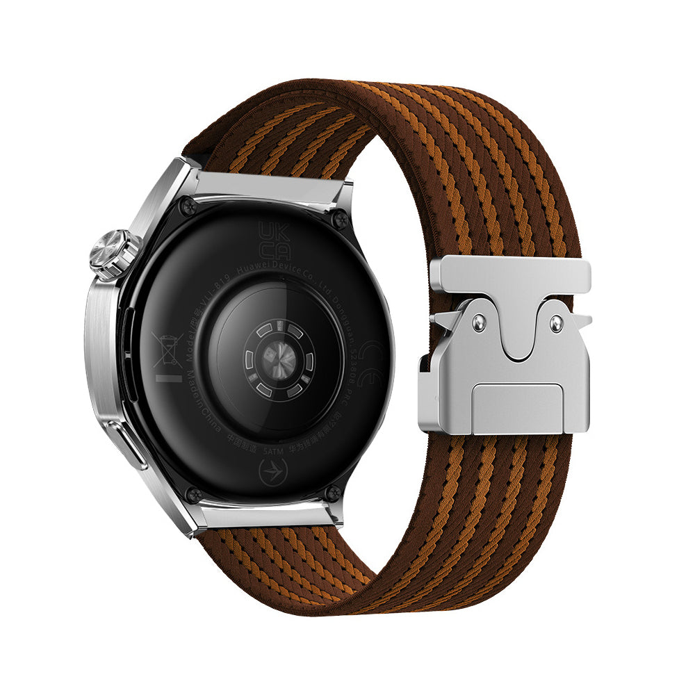 Huawei GT2 46mm Zore KRD-133 22mm Naylon Kumaş Hasır Örgülü Kordon