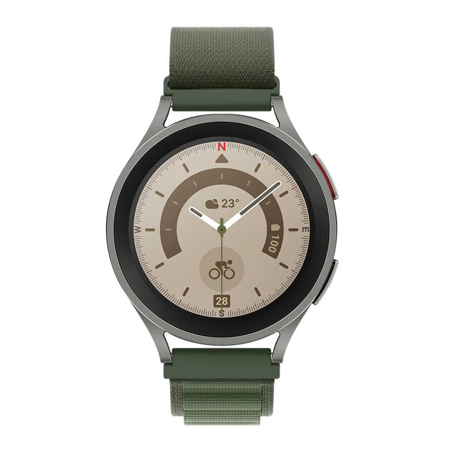 Huawei GT2 46mm Zore KRD-74 22mm Hasır Kordon