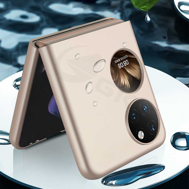 Huawei P50 Pocket Kılıf Zore Sert Kıpta Kılıf