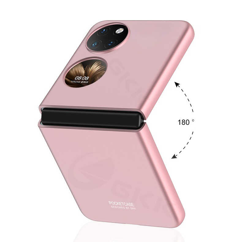 Huawei P50 Pocket Kılıf Zore Sert Kıpta Kılıf