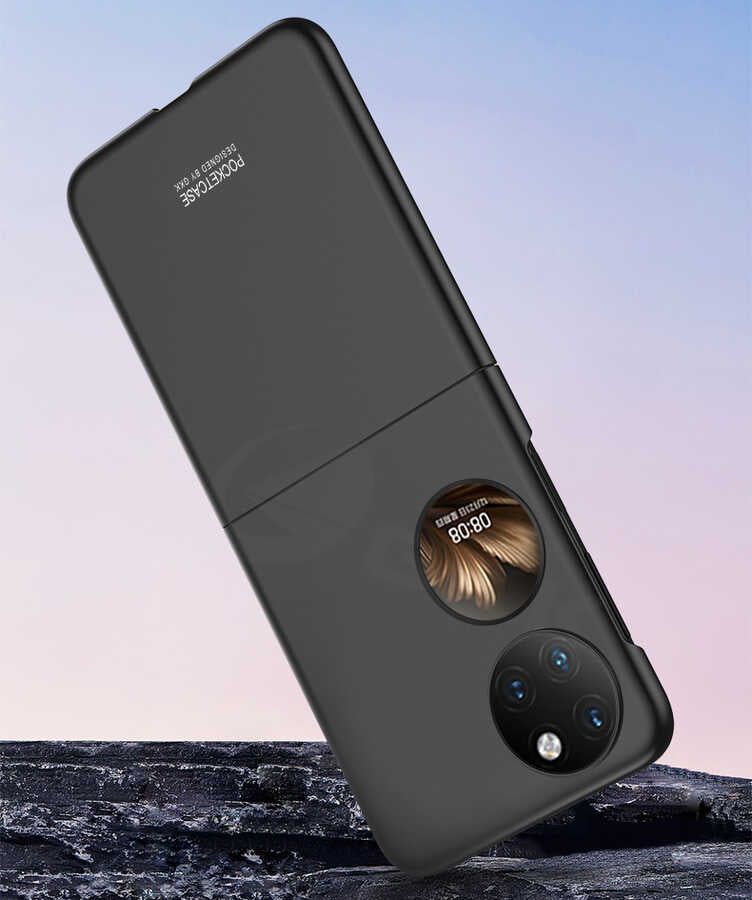 Huawei P50 Pocket Kılıf Zore Sert Kıpta Kılıf