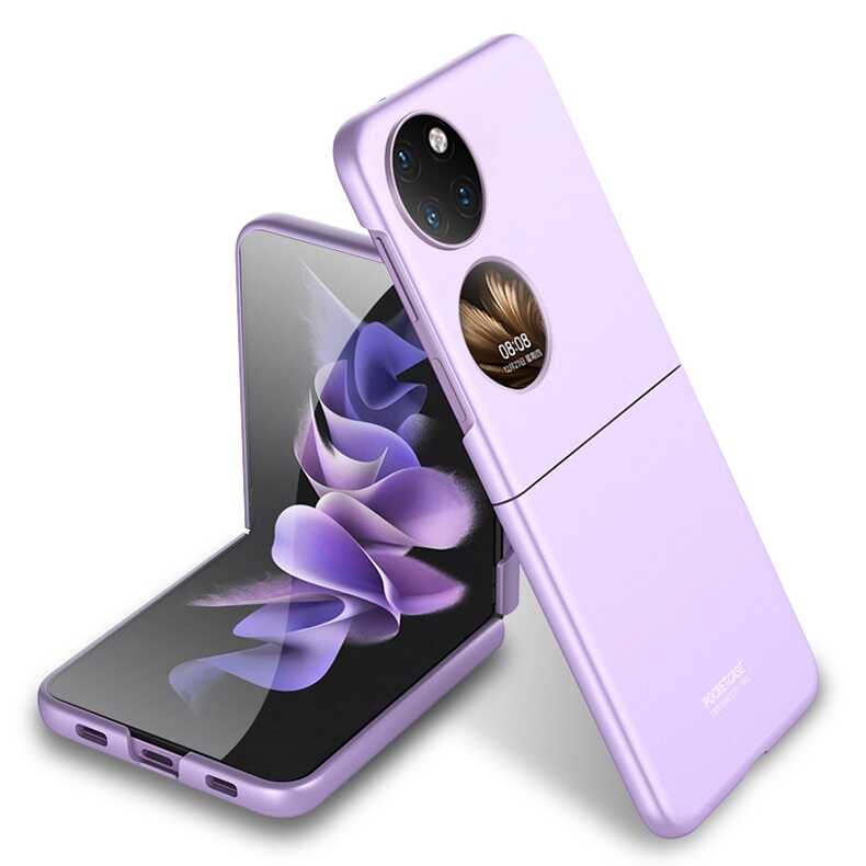 Huawei P50 Pocket Kılıf Zore Sert Kıpta Kılıf