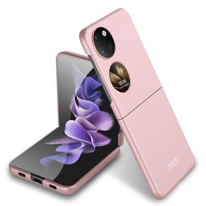 Huawei P50 Pocket Kılıf Zore Sert Kıpta Kılıf