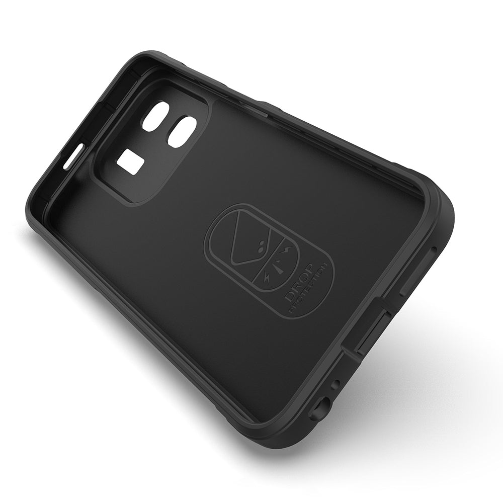 İnfinix Smart 9 Kılıf Esnek TPU Oyuklu Arka Yüzey Tasarımlı Zore Etnik Silikon Kılıf