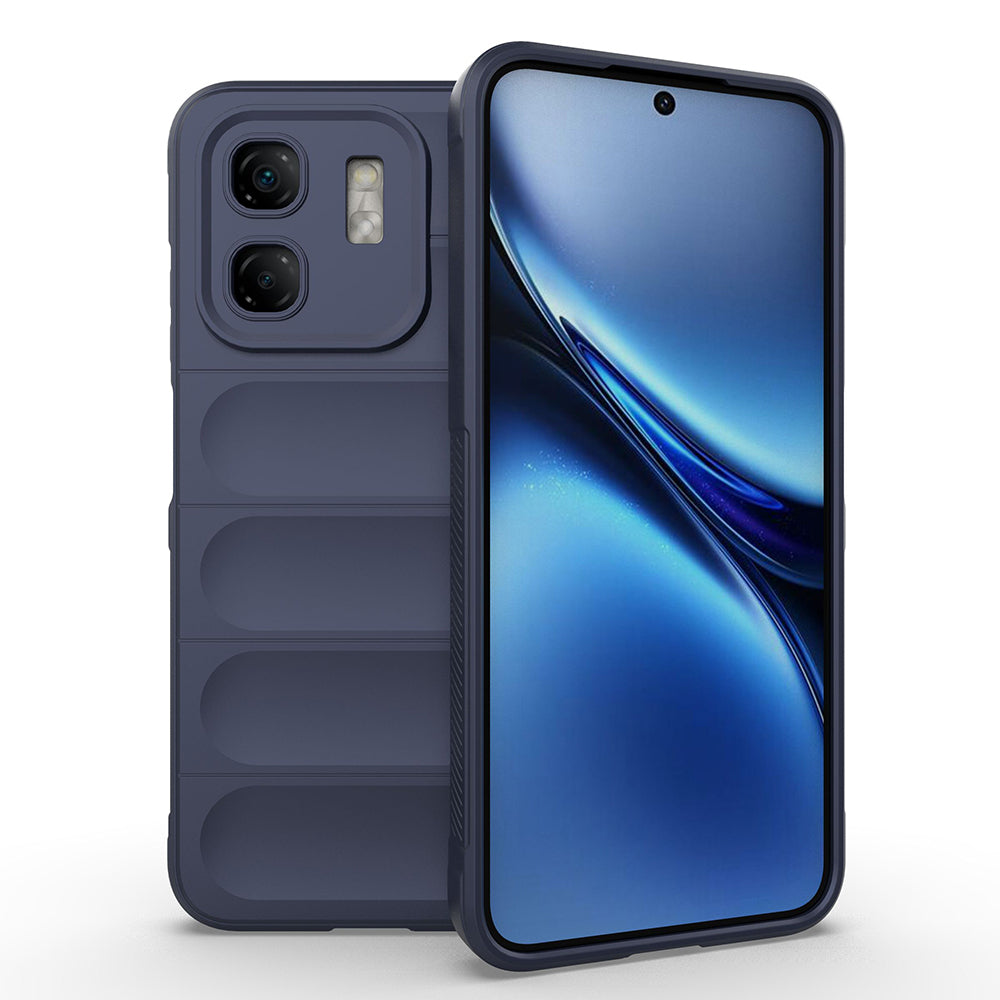 İnfinix Smart 9 Kılıf Esnek TPU Oyuklu Arka Yüzey Tasarımlı Zore Etnik Silikon Kılıf