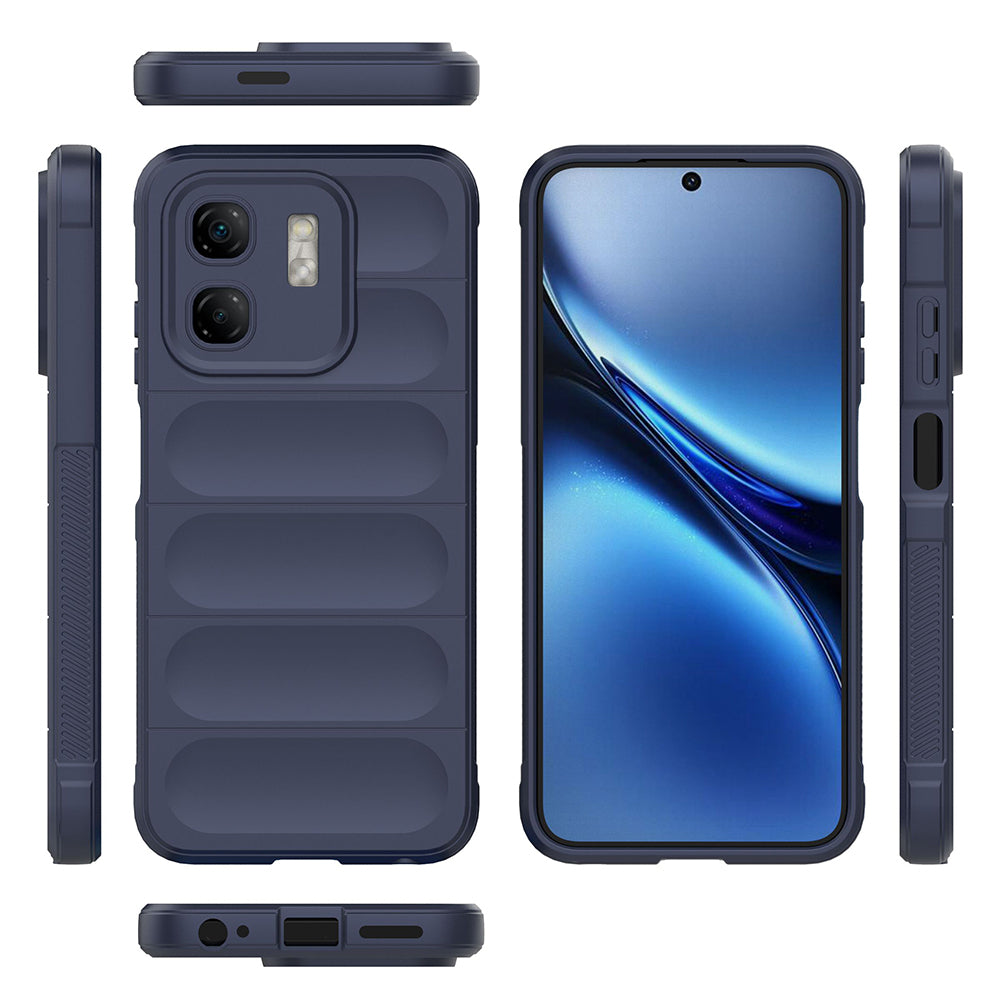 İnfinix Smart 9 Kılıf Esnek TPU Oyuklu Arka Yüzey Tasarımlı Zore Etnik Silikon Kılıf
