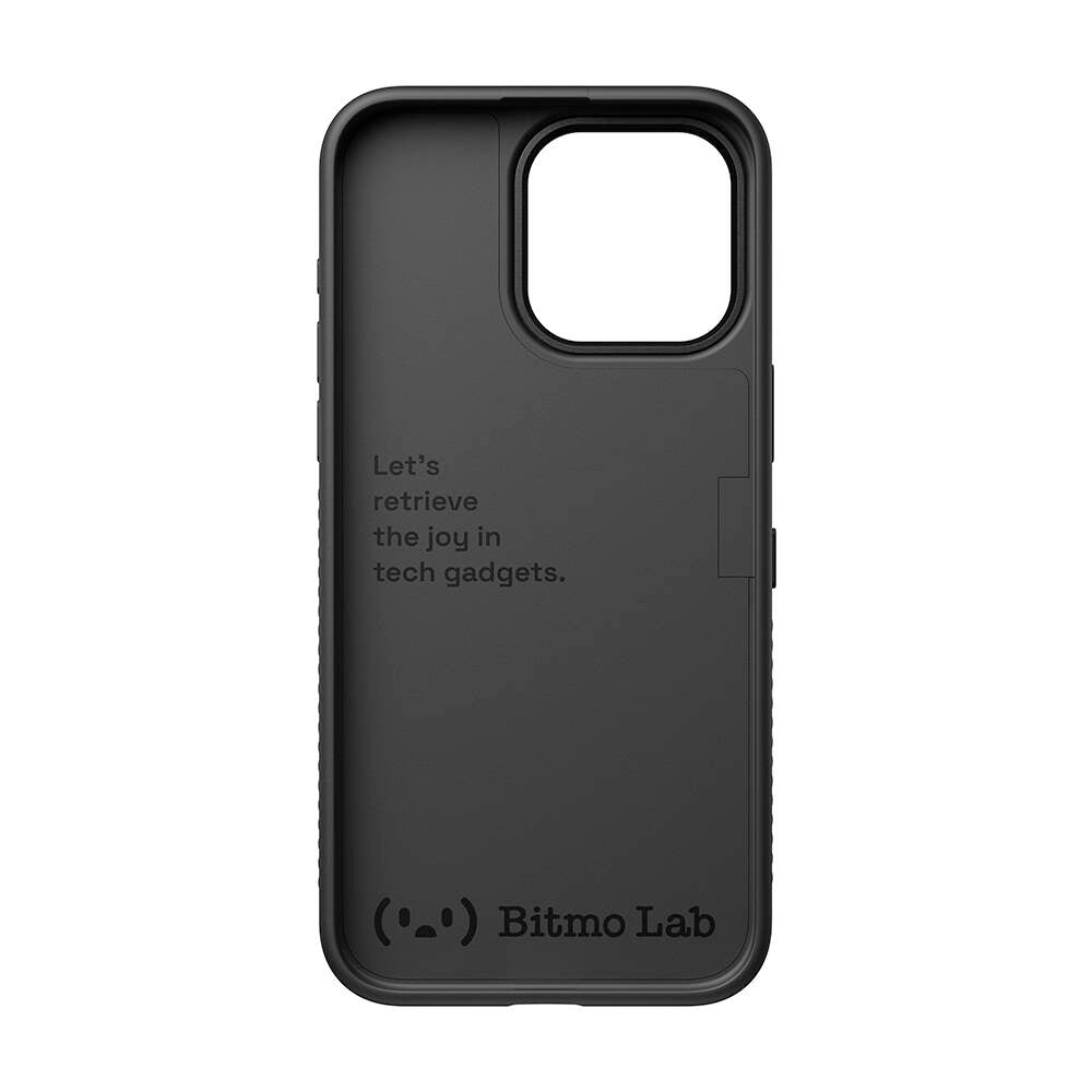 iPhone 15 Pro Max Kılıf Özelleştirilebilir 3 Fonksiyonlu Bluetooth Bağlantılı Bitmo Lab Bangcase Akıllı M-safe Kılıf