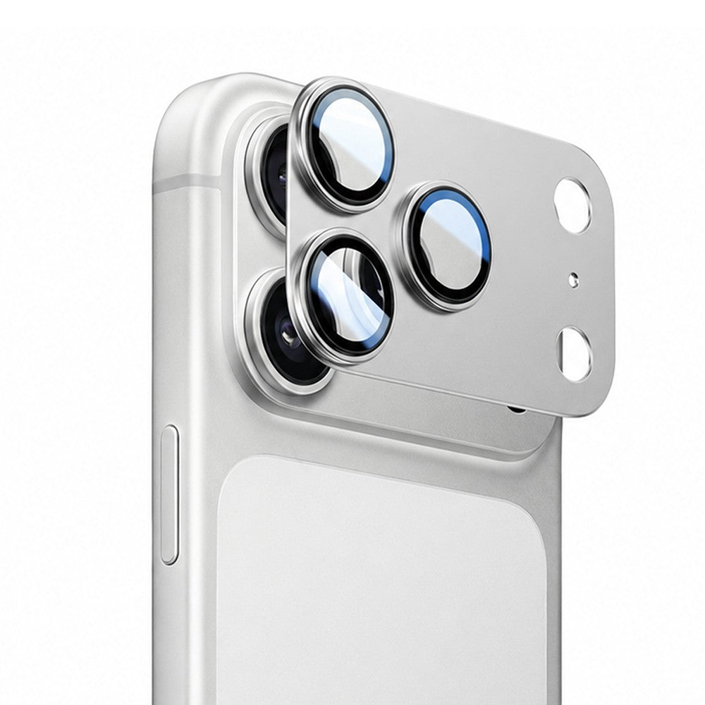 iPhone 18 Pro Max Mohseven Sapphire Alüminyum Safir Kamera Lens Koruyucu