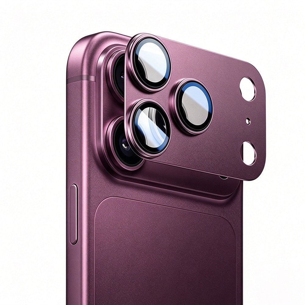 iPhone 18 Pro Mohseven Sapphire Alüminyum Safir Kamera Lens Koruyucu