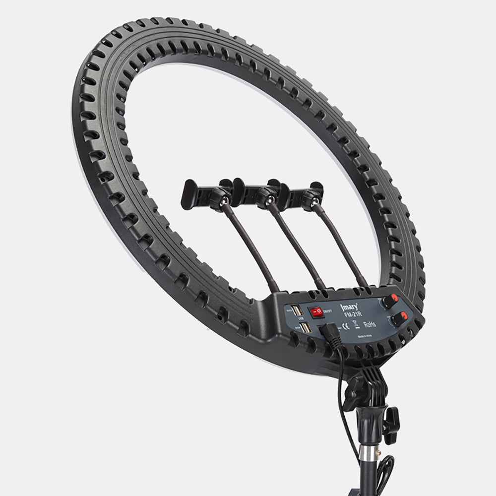 Jmary FM-21R Uzaktan Kumandalı 52cm Işıklı Telefon Tutucu Ring Light