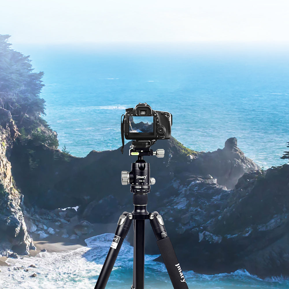 Jmary KT255+NB36 360 Derece Dönebilen Değiştirilebilir Başlıklı Tripod