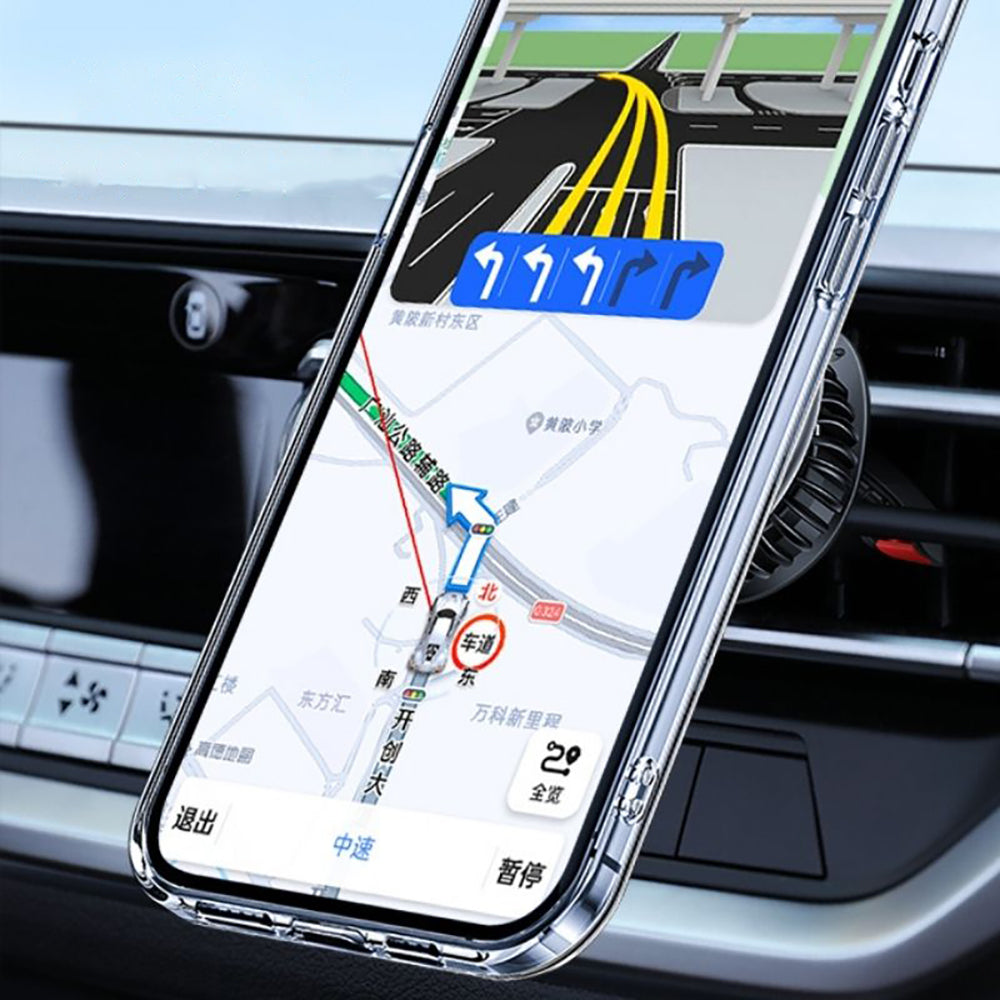 Jmary MH-77 Magnetik 360 Derece Oynar Başlıklı Telefon Tutucu Havalandırma Tasarım