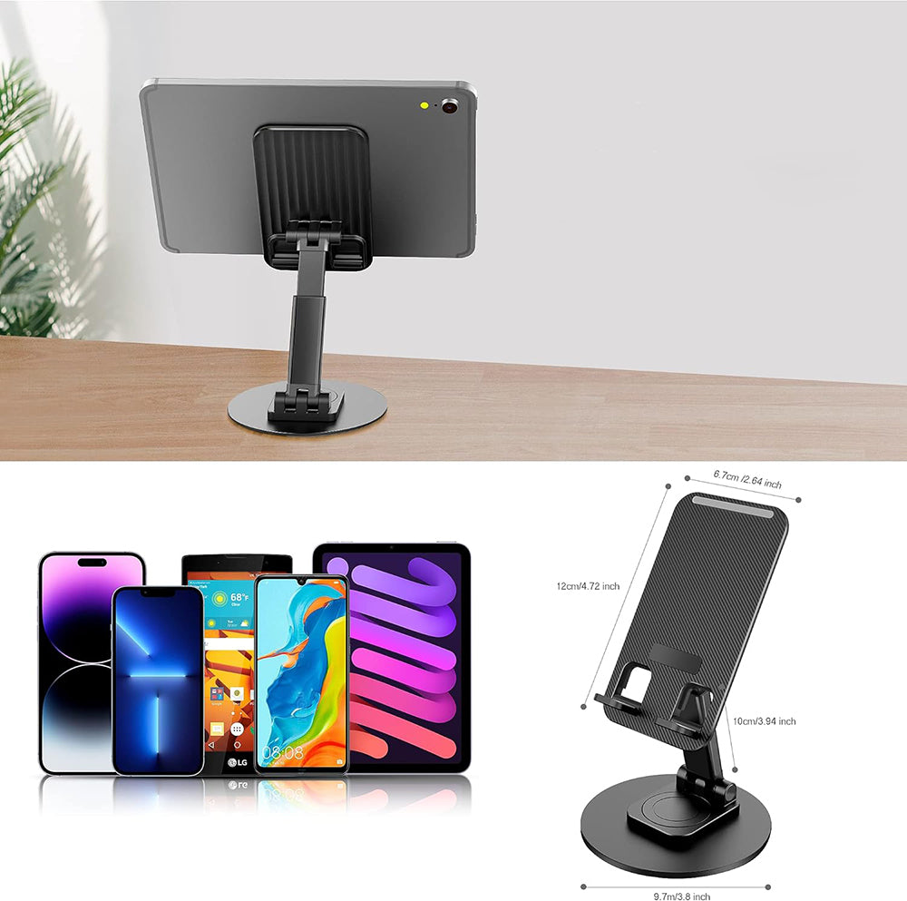 Jmary MK-59 Ayarlanabilir Katlanabilir 360 Derece Dönebilen Telefon ve Tablet Standı